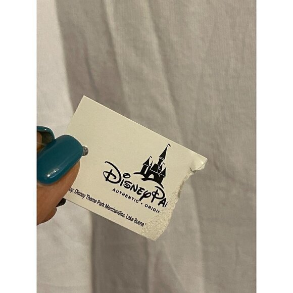 Disney Parks Magic Mirror Sequin Mickey Mouse Reversible V-Neck High Low Shirt S - Picture 7 of 10